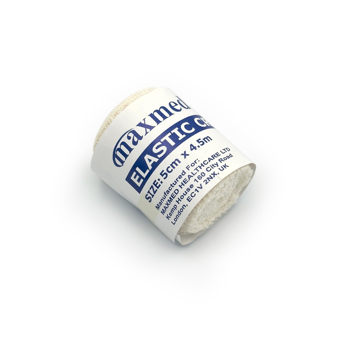 Cotton  Elastic Crepe Bandages   White -5CM  x4.5M - (2”)12 PCS/PKT 
